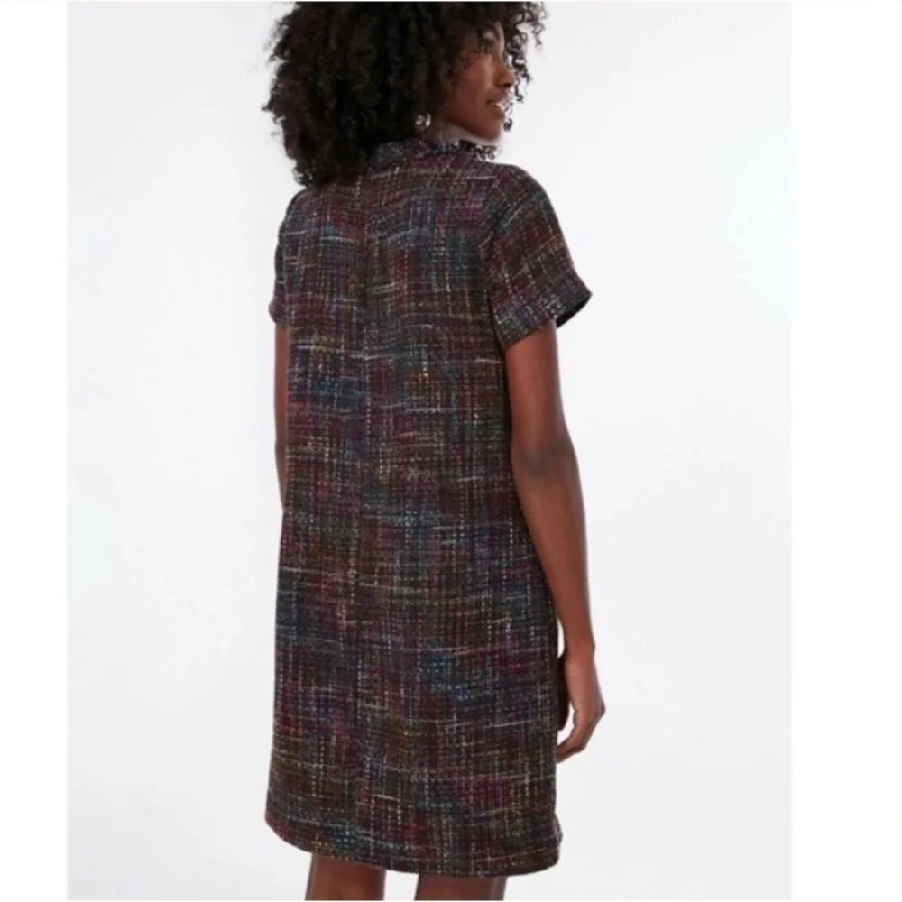 Tuckernuck x Cameran Eubanks Wimberly Dress Multicolor Tweed Jackie Size Small - Picture 6 of 13